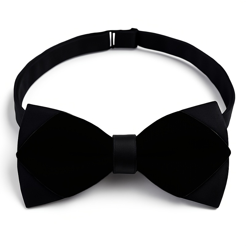 TEMU 1pc, Patterns Print Bow Tie, Perfect For Parties, Holidays, And Casual Attire, Accessory | Stylish Tie-perfect Gift For Men