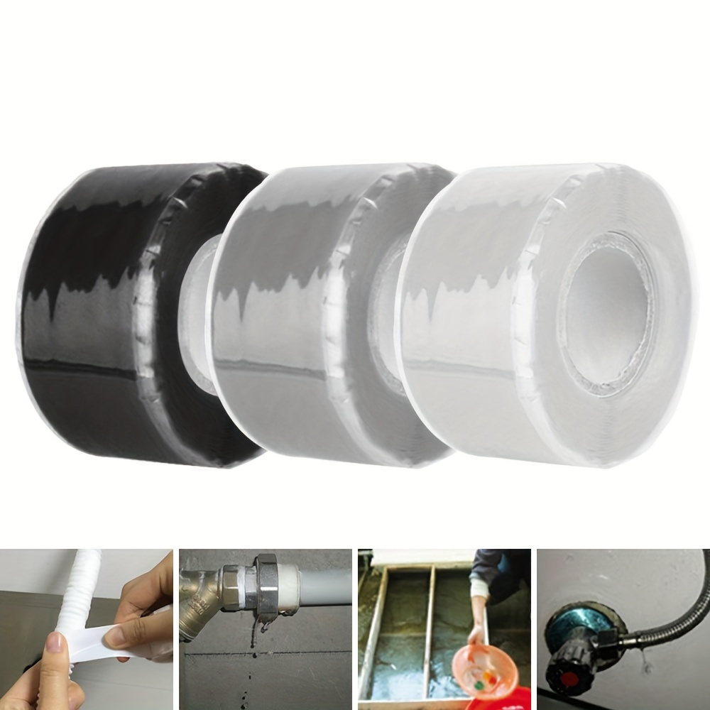 

1pc Super Tape - Waterproof, Resistant, Non-adhesive For Electrical Insulation & Pipe Repair