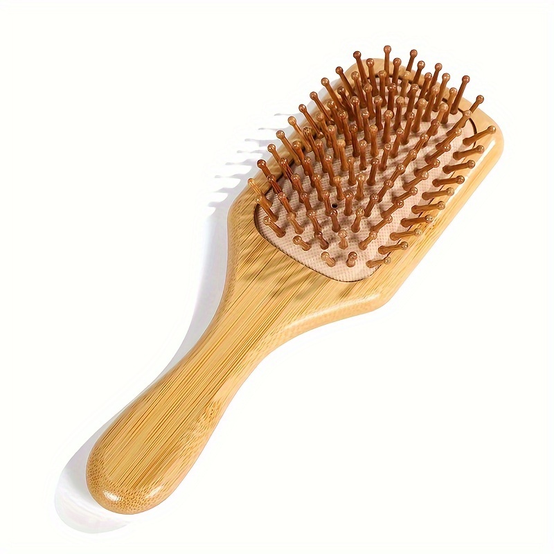 

1pc Wooden Hair Brush Professional Air Cushion Comb Scalp Massage Hair Brush For All Hair Types