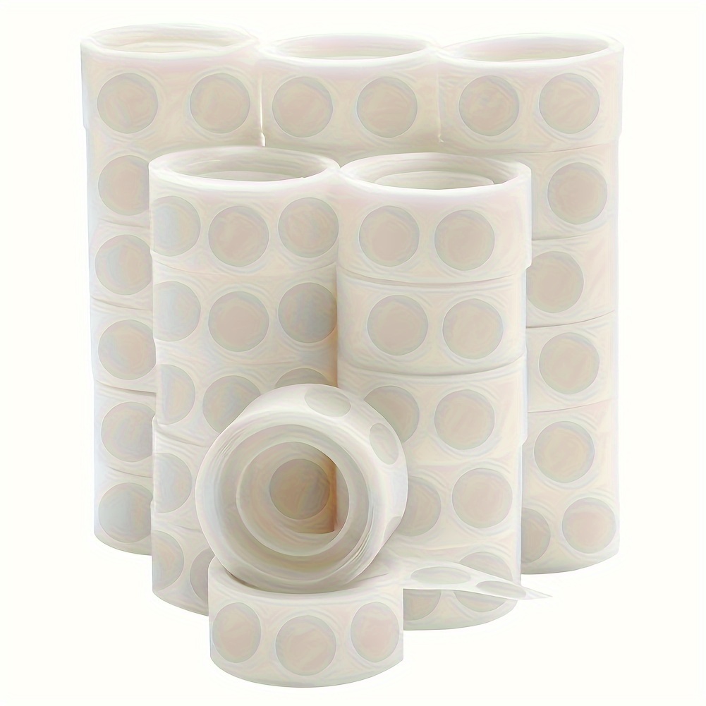 

400pcs Removable Balloon Glue Dots - Double-sided Adhesive Point Tape For Crafts & Wedding Decor, 4 Rolls