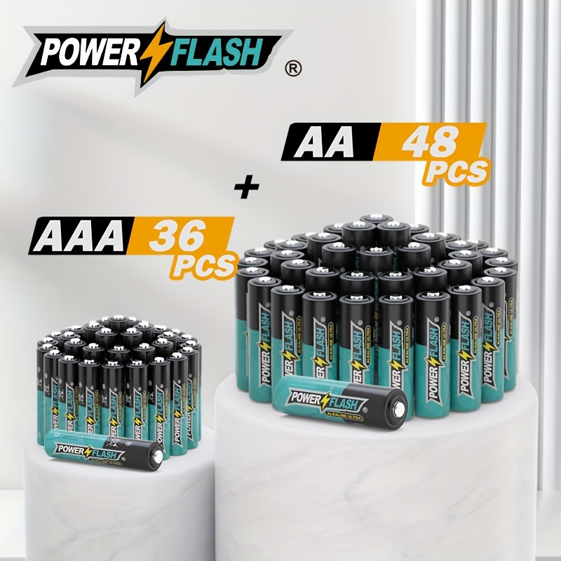 

Aaa 36 Aa 48 Batteries, Lr03, Lr6, And For Household Devices, Of Emergency And , Outdoor, Electronic Devices And , With , And Long Lasting