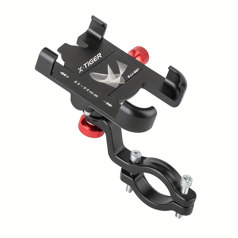 TEMU Bicycle Phone Mount, Alloy Bicycle Phone Holder, 360° Rotation Bike Motorcycle Handlebar For All Cell Phone