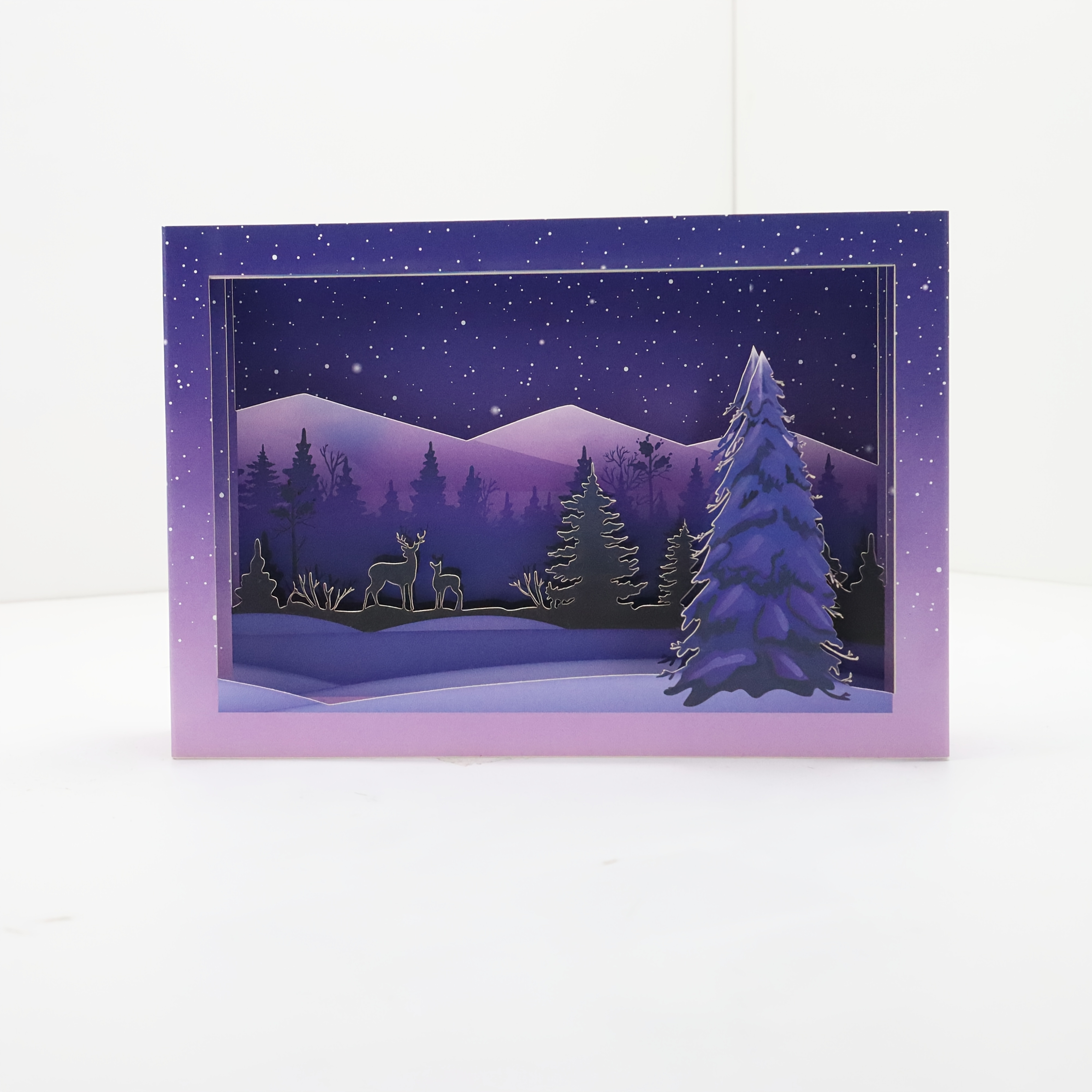 Image of 3d Greeting Decor With Envelope, Designs For , Appreciation, Birthday, Holiday, Sympathy, Wedding, New Year Party Card