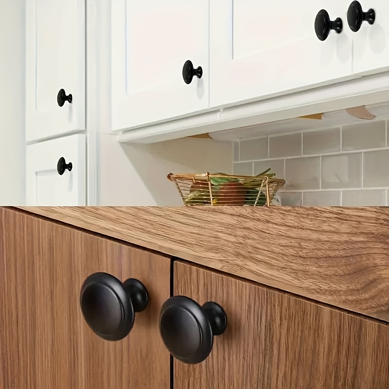 matte black dresser hardware Vintage Charm Matte Black Cabinet Handles: Elegant Hardware for – Modern  Home by Bellver