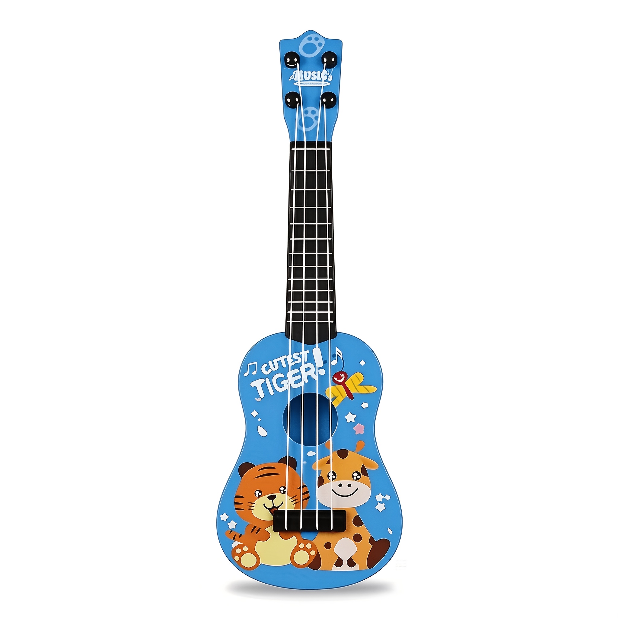 Image of Mini Kids Ukulele Toy Guitar, Educational Musical Instrument For Boys And Girls, Cool Toy For Boys/girls, Fun Party Birthday Christmas Halloween Gift For Halloween, Back-to-, Christmas