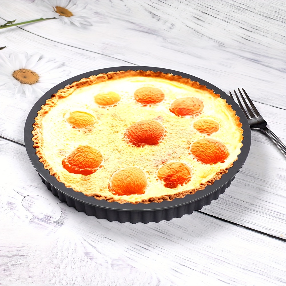 

1pc 10-inch Silicone Baking Mold With Lace Design - Perfect For Pizza, Handmade Bread & Thin Cakes - Essential Kitchen Tool