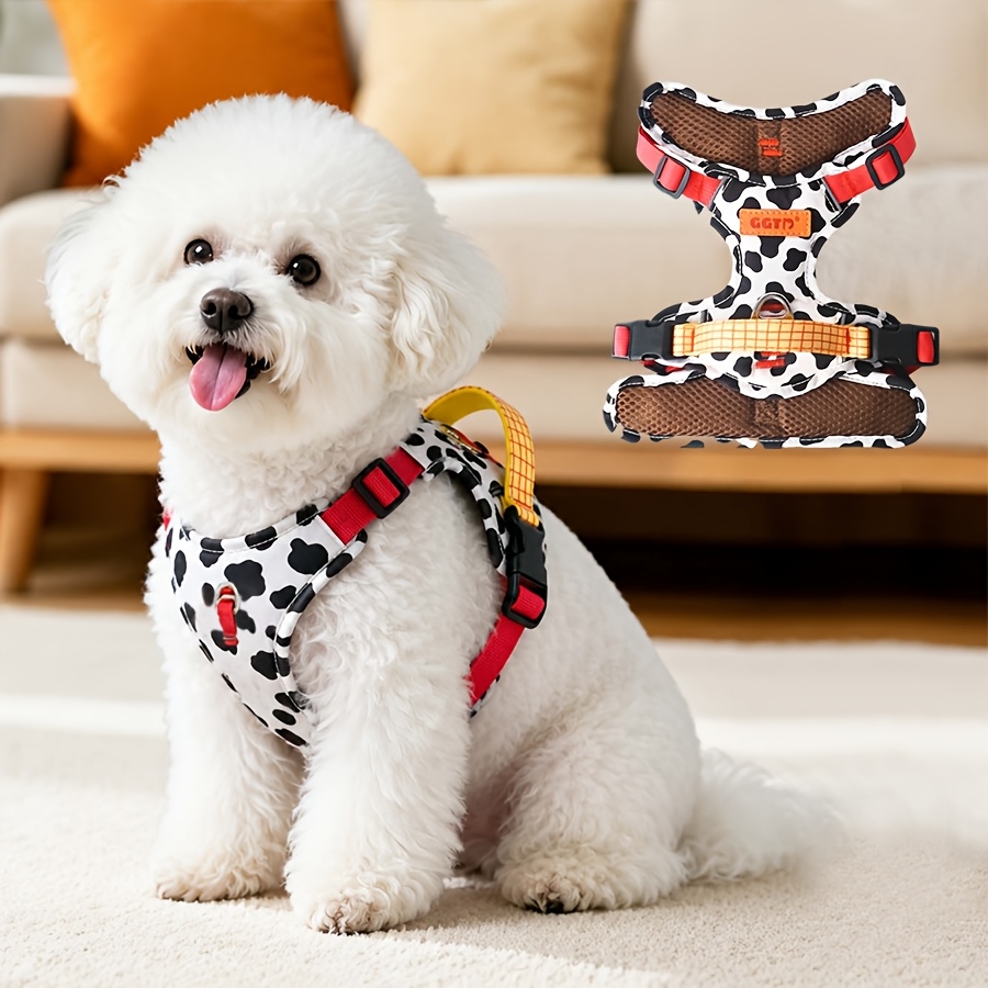 DH006 Vest-Style Dog Harness Leash for Large Medium Small Dogs