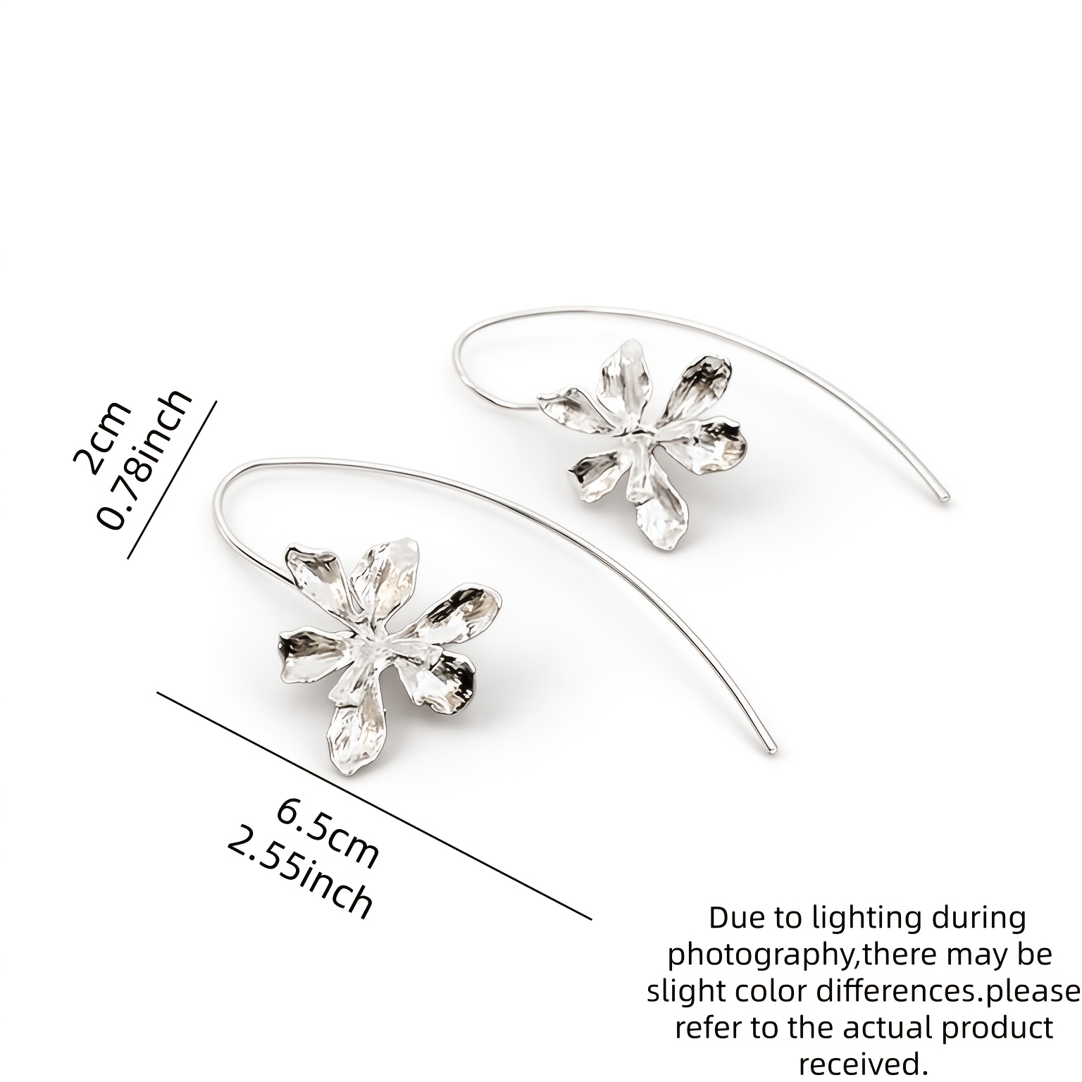 Women's Exquisite Versatile Individual Iris Long Earrings