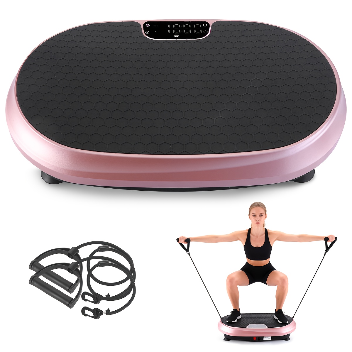 Full-body Vibration , With Widened Design To All Body Types, , And Efficient Use. Suitable For Office Workers, The Lazy, And Fitness Beginners, Helping To Reshape Perfect , Without Battery