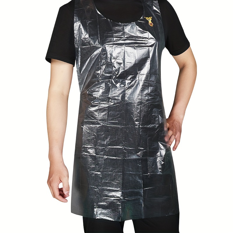 Clear Waterproof Disposable Aprons For Cooking, Serving, Painting