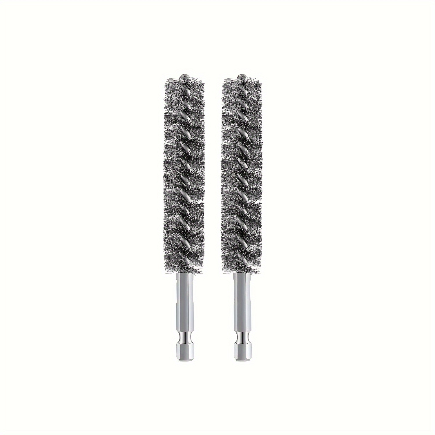2/5pcs Bore Brush Bristles Wire Brush For Power Drill Cleaning Wire Brush With Hex Shank Handle For Power Drill Cleaning Wire Brush