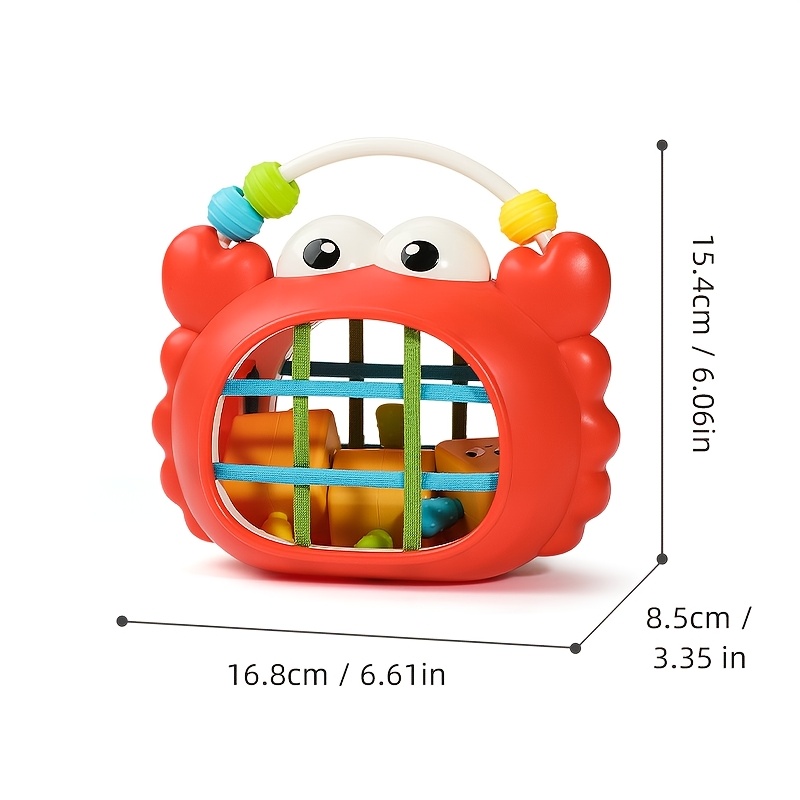 4-In-1 Baby Educational Toy for 0-12 Months