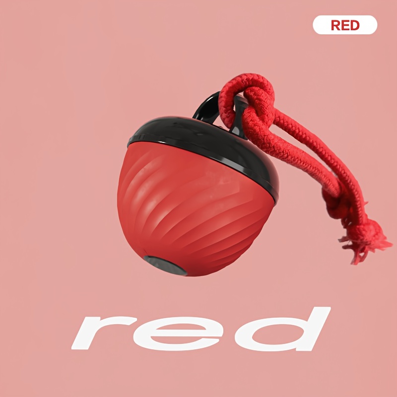 TEMU An Interactive Ball Toy, Durable And Chew-resistant, Usb Rechargeable, Featuring And A Tail Rope That Makes Dog Sounds, Designed For Indoor Pet