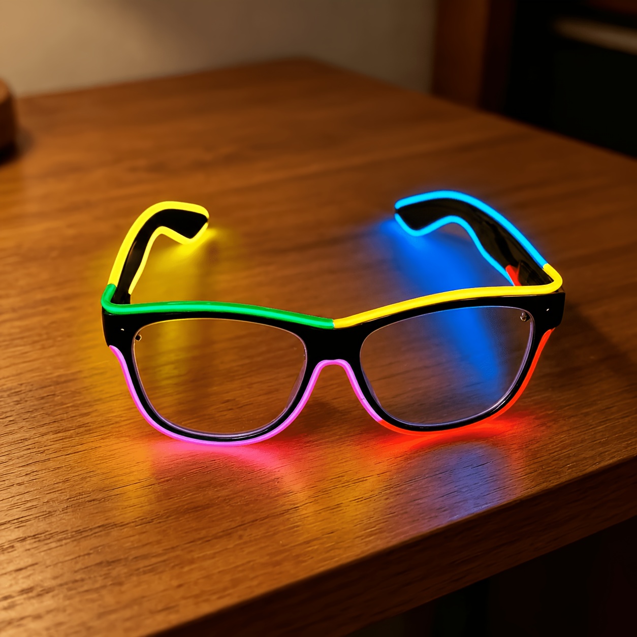 LED svetleča očala, fluorescenčna zabavna očala z večbarvno spleteno svetlečo zasnovo, so idealna izbira za , kot so božič, noč čarovnic, velika