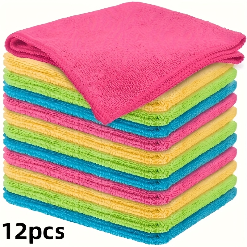 E-shop -Reinigungstuch 30x30cm, Multifunktionales Auto-Fenster-Spiegelreinigungstuch, Haushalt Autowaschtuch, Reinigungstuch für Küche und Bad,