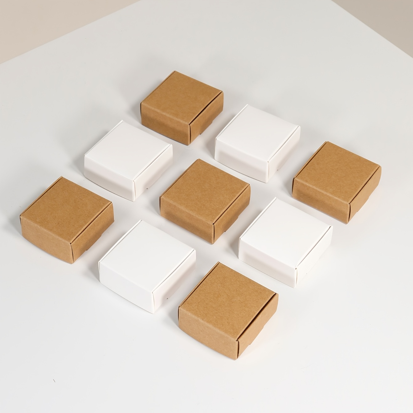 Cardboard Mini Boxes, 20/50pcs for Product Packaging