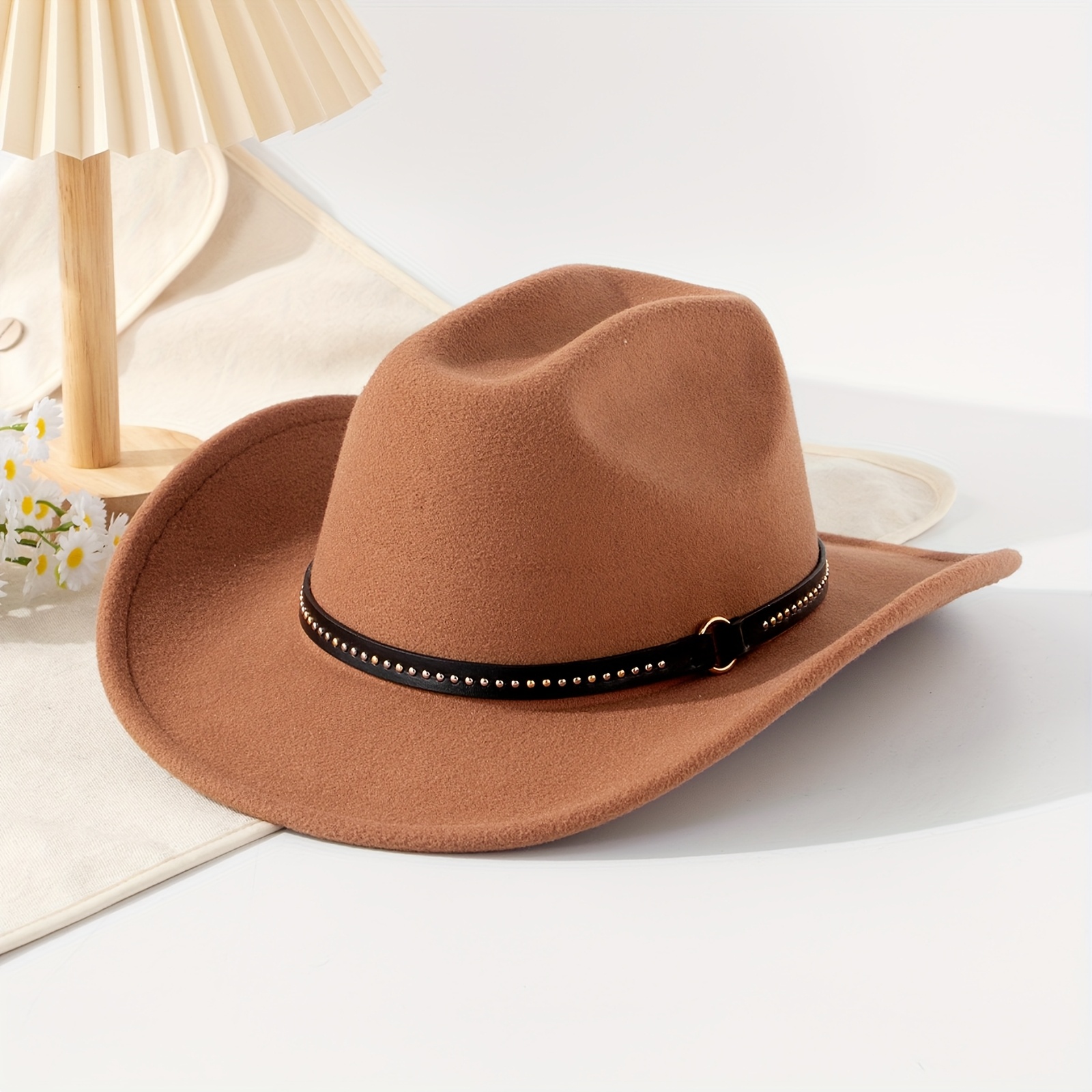 4424 Zenithon Western Cowboy Hats For Men And Women, Tweed Hat, Unisex Wide Easton 2X Rodeo Western Hat by Bailey 1922 --> Shop Hats  main image 4