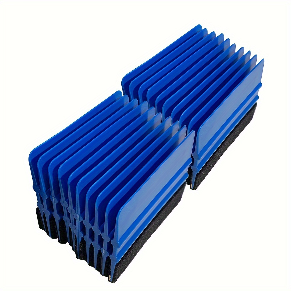 5/10/20pcs Of Color-changing Film Special Soft Plastic Small Square Squeegee For Car Film Tools, Practical Scraping Tools For Office Film Application, Furniture Modification, And Advertising