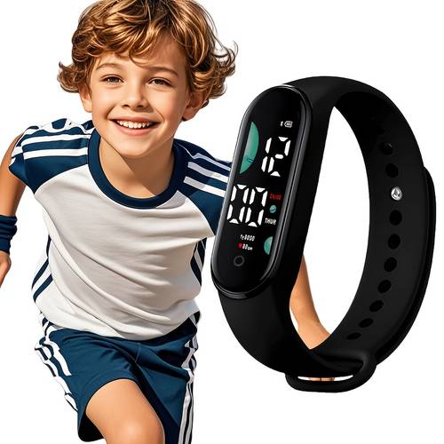 mens and womens led electronic watch touch control sports bracelet simple and fashionable multi electronic watch for gifts
