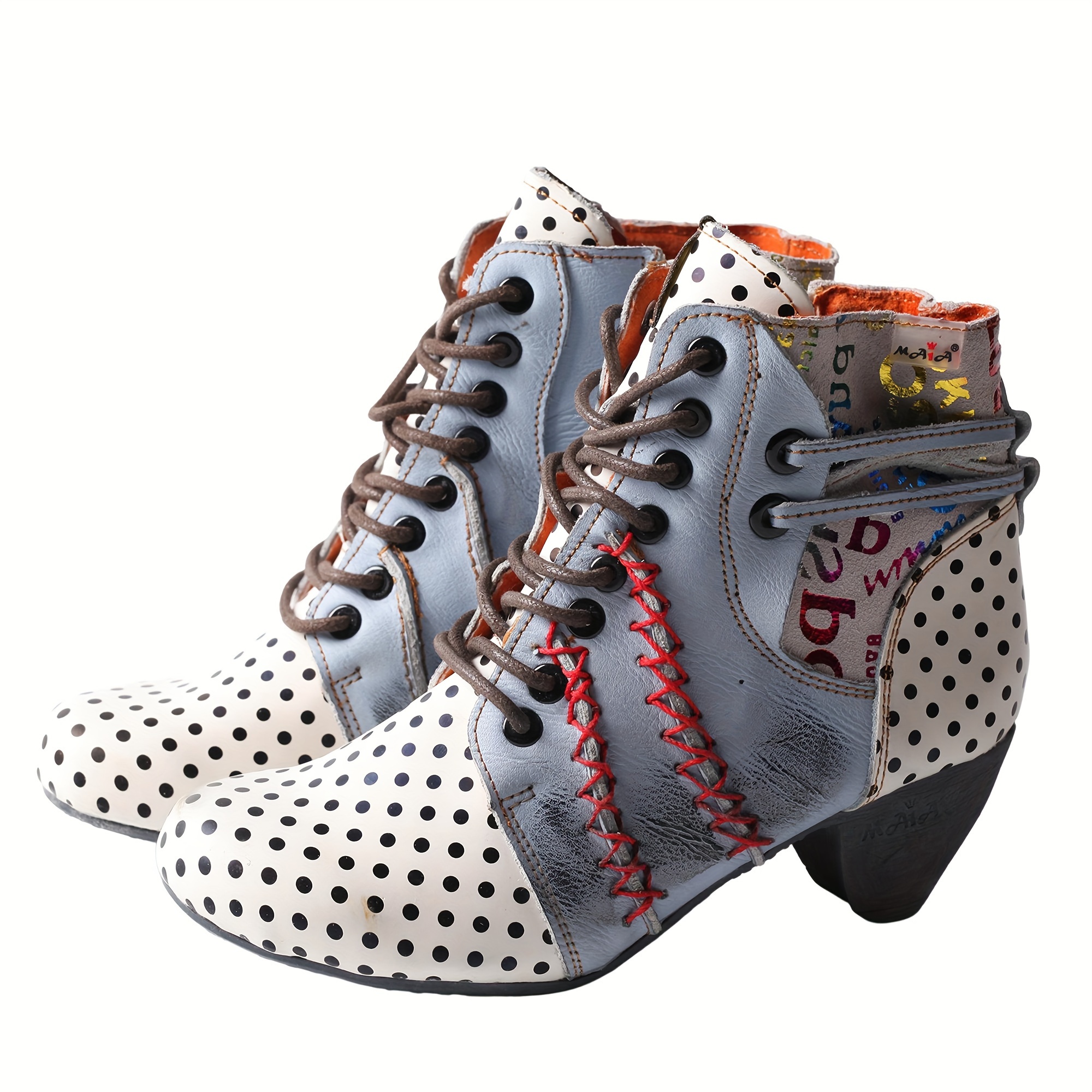 【23.65】24FW★ POLKA CLASSIC BOOT Women's Originals Lace Up Boot OLW901 Taupe