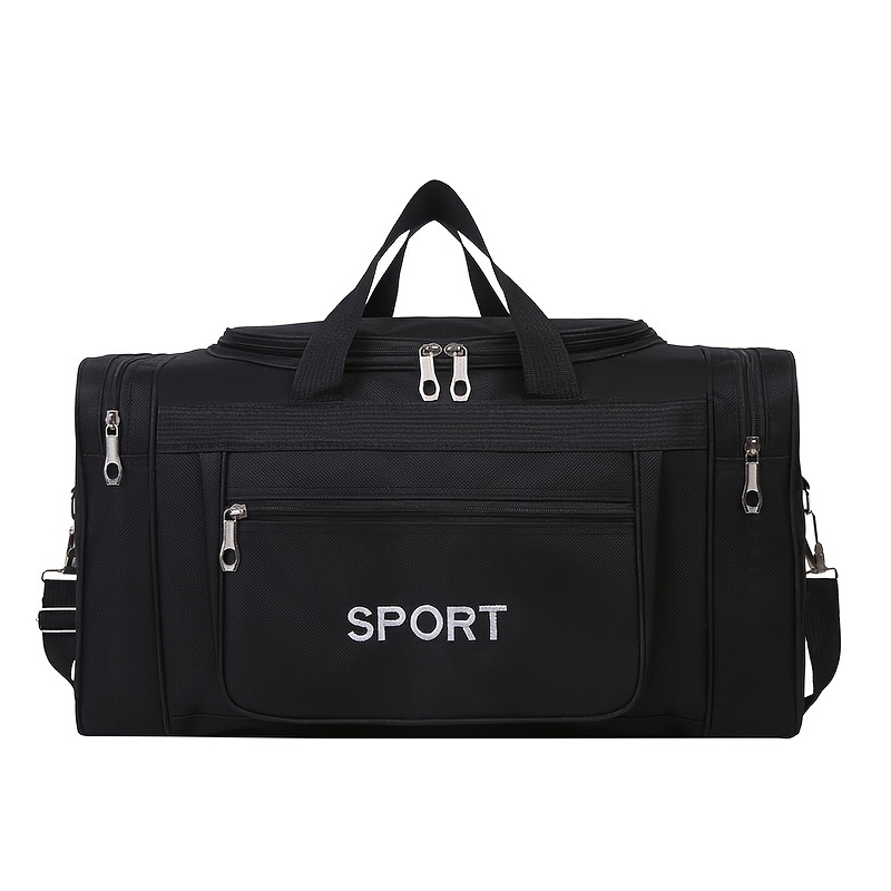 

1pc Nylon Versatile Casual Travel Handbag, Large Capacity Duffel Bag
