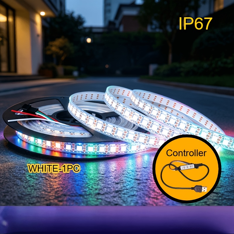96 LEDs/M LED Strip Light, Adjustable Color Temperature
