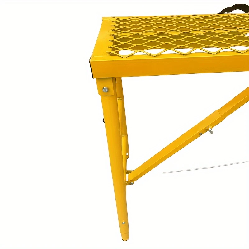 adjustable folding step ladder heavy duty portable metal workbench ladder extendable multi purpose reinforced load bearing with tool tray and sturdy locking device for home and details 5