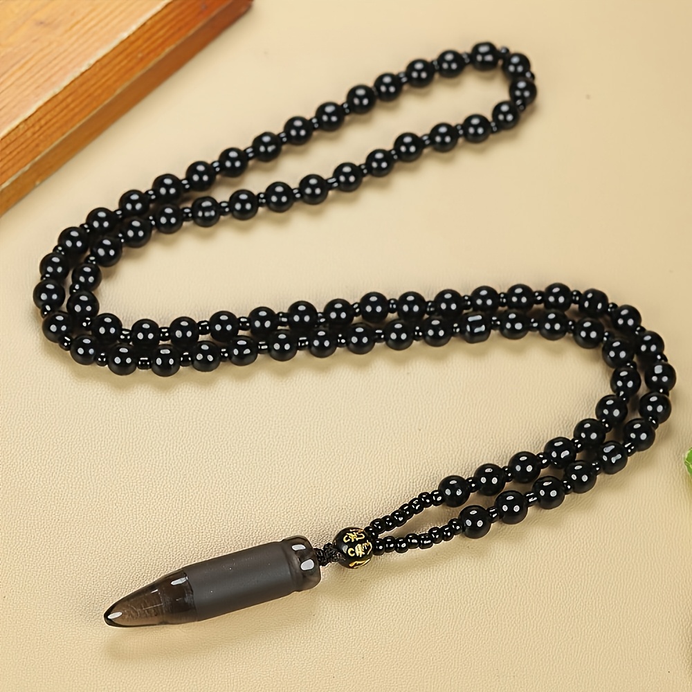 TEMU Obsidian Fashion Unisex Pendant