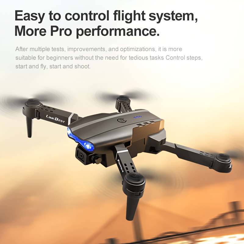 ["Material Novo e Atualizado"] Drone E99 com Câmara Dupla, Corpo Leve de 92G 8