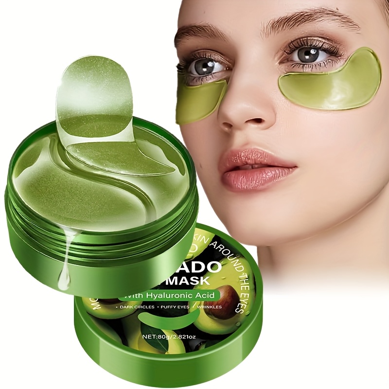 80g Hyaluronic Acid and Avocado Eye Essence Patch. It tightens the eye Light Beige, brightens the complexion, provides deep hydration and is hypoallergenic, suitable as eye makeup primer to Moisturizing Light Beige before applying makeup