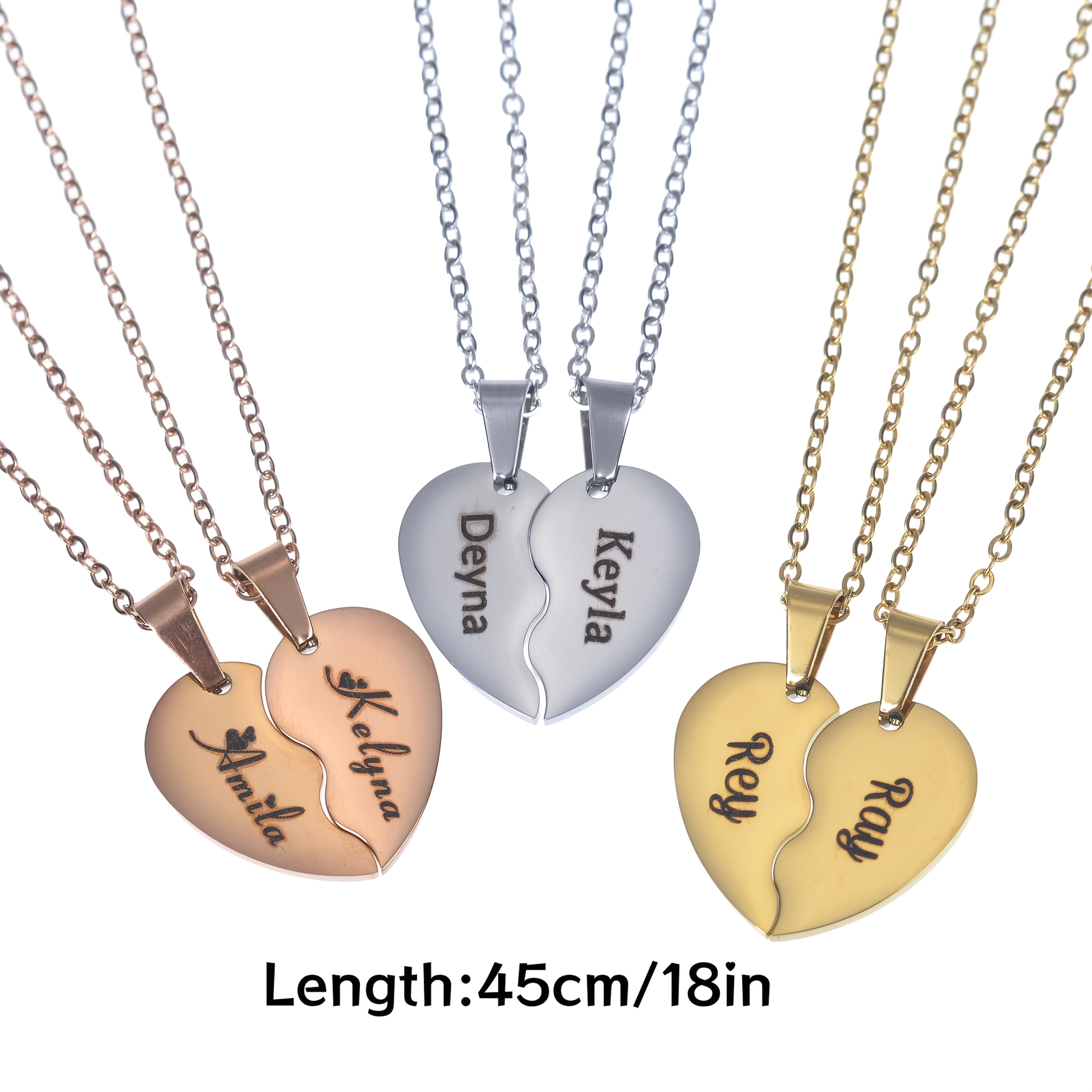 Personalized Custom Name Stainless Steel Necklace