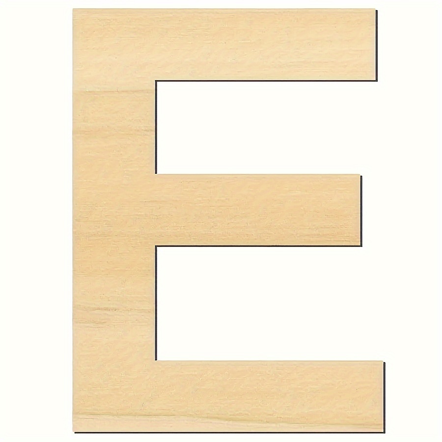 [2d Flat] 1pc Composite Board Wooden Letter Ornament, Suitable For Art, Painting Activities And Home Decoration - Choose Your Ornament From 7.87inch