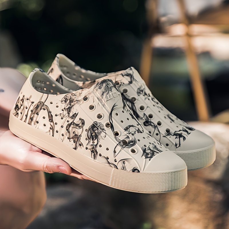 zuecos estampados moda mujer sandalias eva transpirables Temu