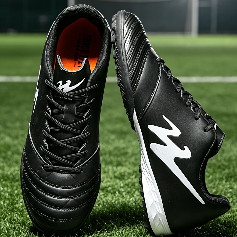 Men's Indoor/Outdoor Soccer Cleats with Transparent Turf Traction