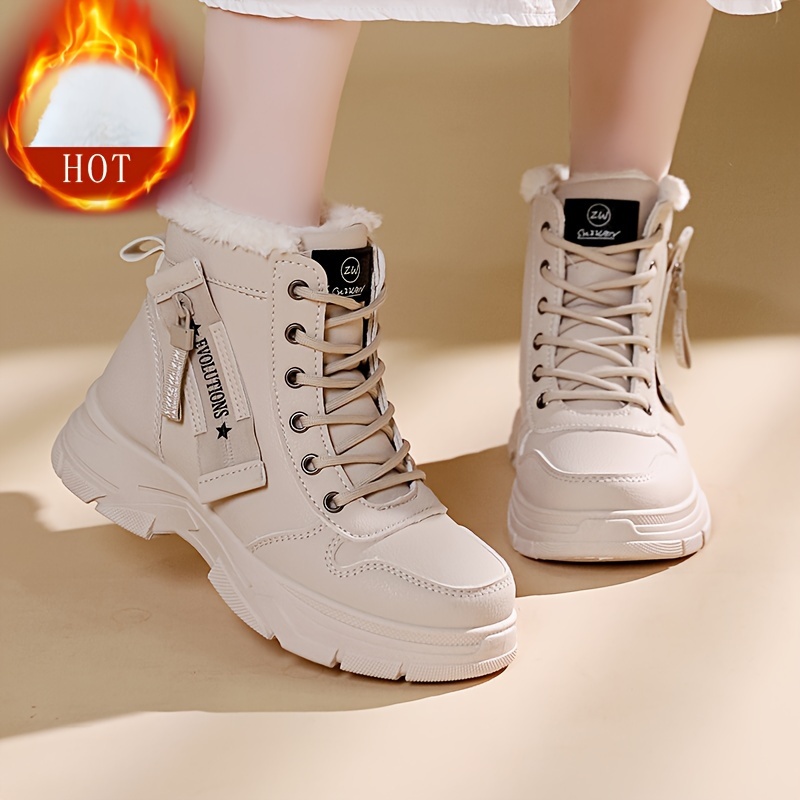 Fur Lined Best Snow Boots With Arch Support Snow Boots For Fullino