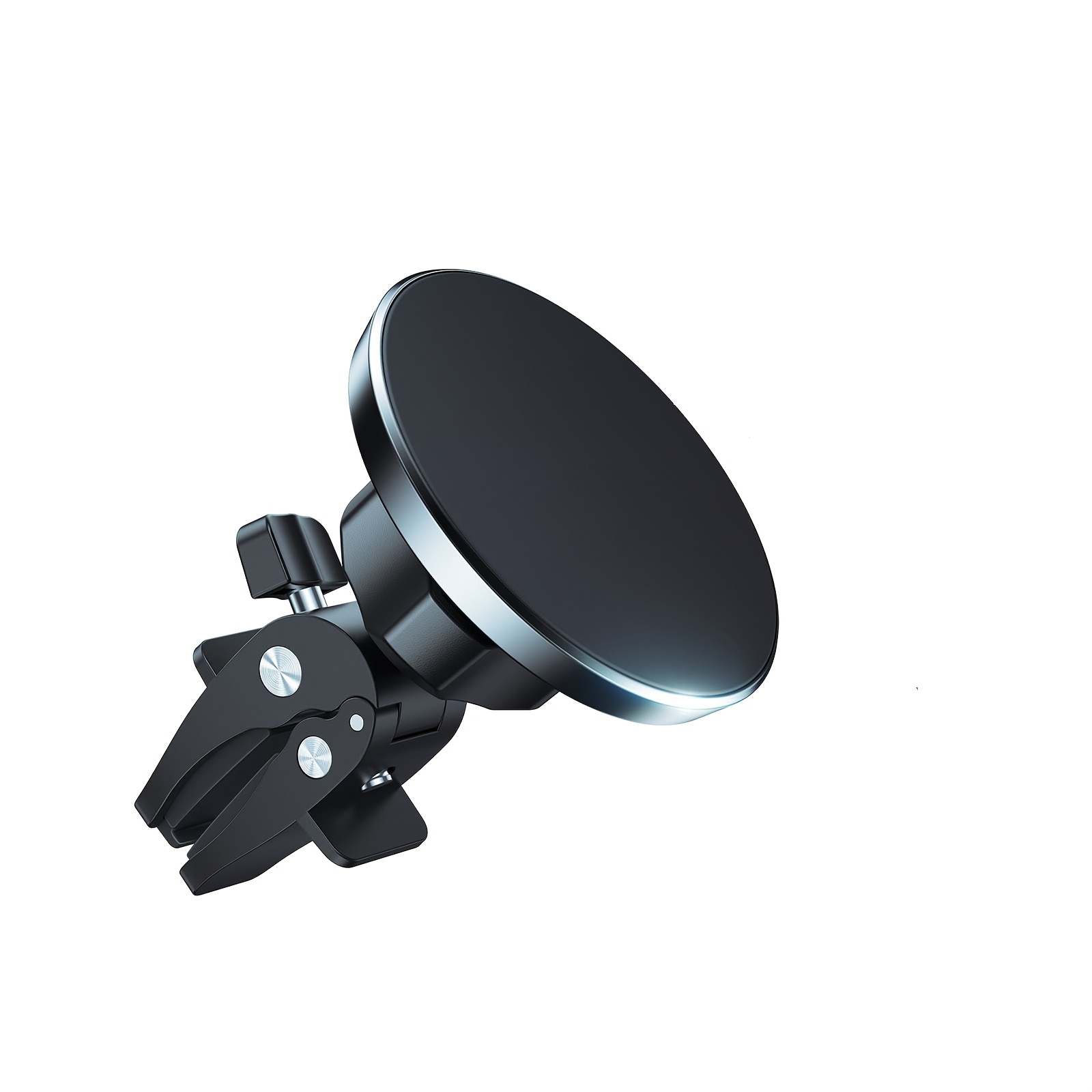 E-shop 360° drehbarer Auto-Magnet-Handyhalter. Universelle Auto-Handyhalterung - Starker Magnetgriff, Lüftungsschlitz, langlebige Metallplatte -