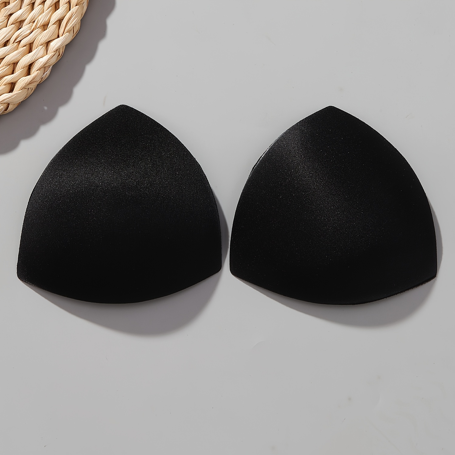 TEMU 1 Paire de Coussinets de Soutien-Gorge en Éponge Haute de pour Maillots de Bain, Bretelles, Hauts Bretelles et Inserts de Sous-Vêtements de