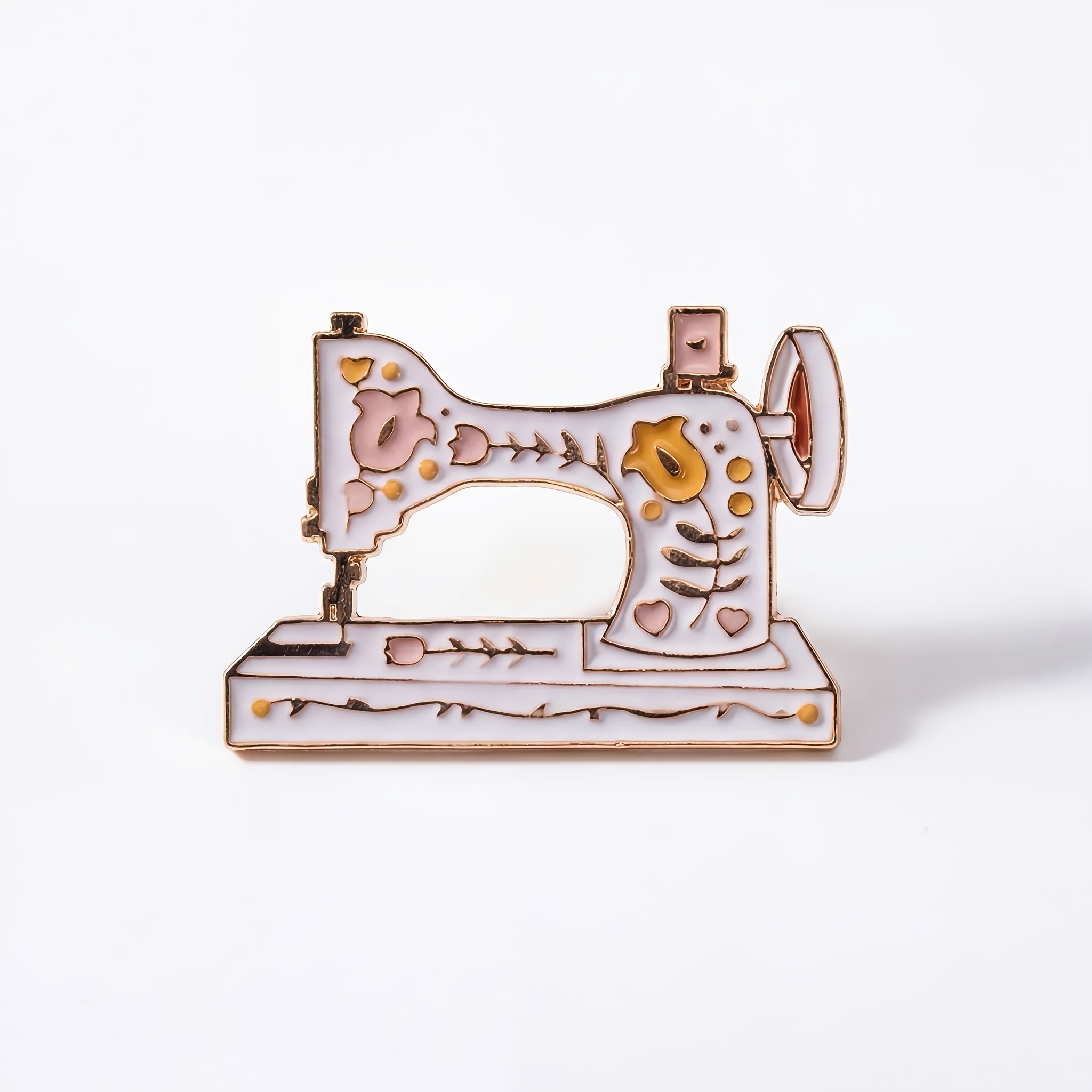 New Original Series Flower Sewing Machine With Retro Emblem And Versatile Embroidery