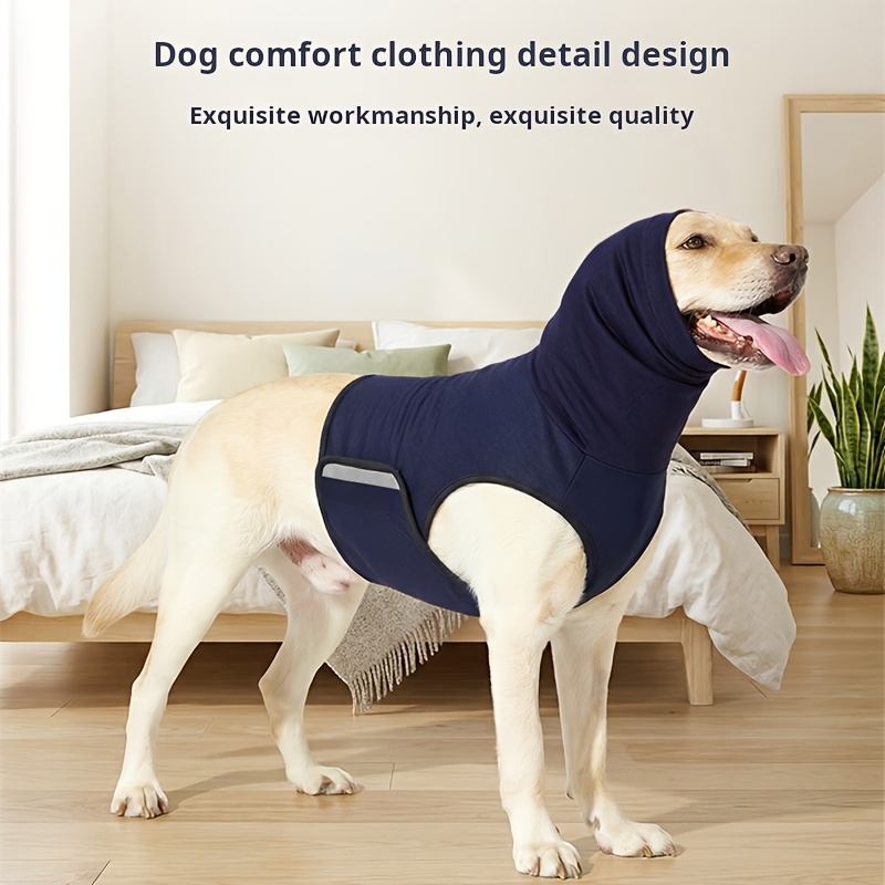 TEMU Dog Anxiety Calming Vest , Breathable Pet Coat For Fireworks, Travel, Reduce Anxiety In Small, Medium, Large Dogs