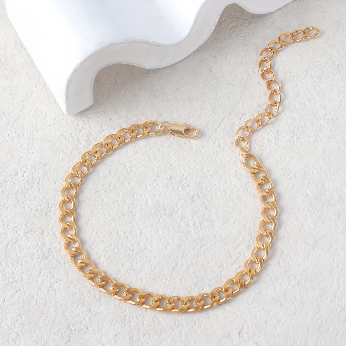1pc Fashion Women's Nk Anklet, Classic Minimalist Hip-hop Style, Suitable For Daily Wear, Sports, And Parties. A Great Gift For Christmas And Black Friday