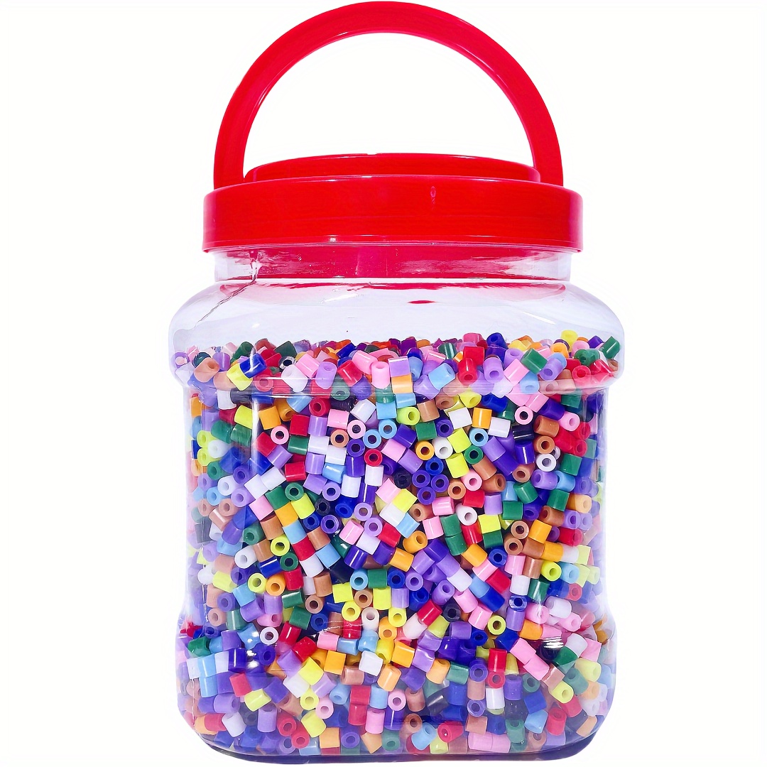 

10000pcs 5mm Plastic Bulk Jar Set, Diy Kit 3000pcs And 1000pcs For