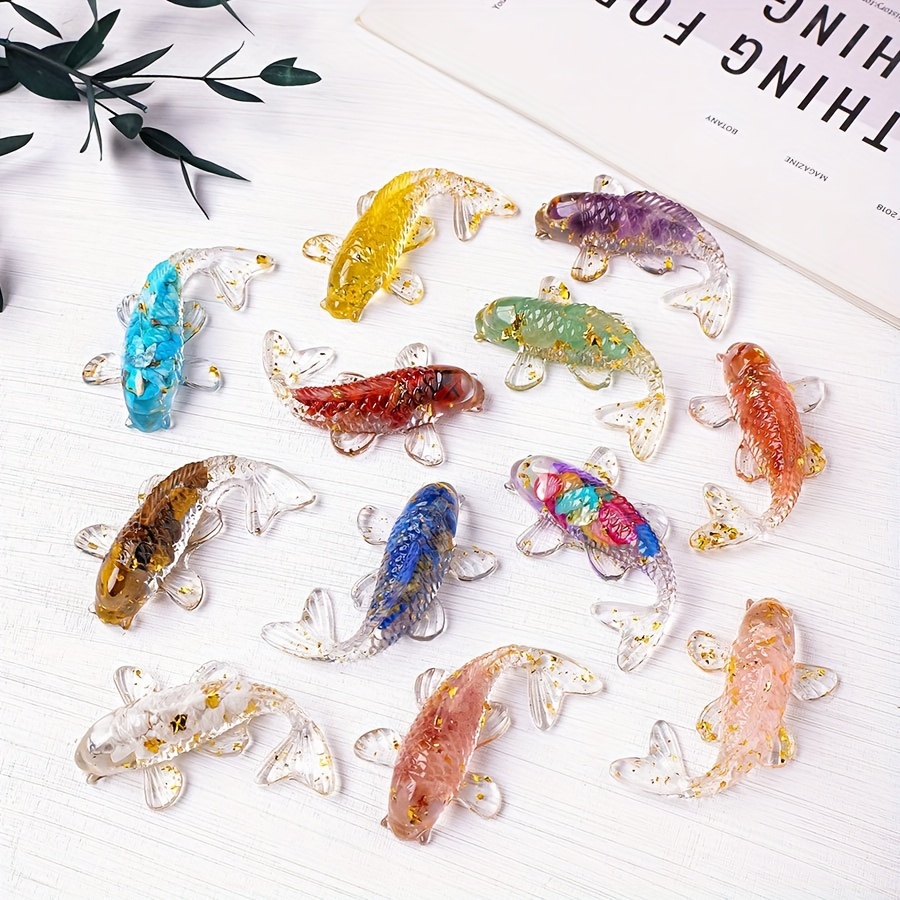 

1pc/3/5/10pcs Natural Little Statue Rei Ki Stone Figurine Amulet For Home Office Decoration (the Outermost Layer Of The Product Is Resin And The Inner Layer Crystal Gravel)