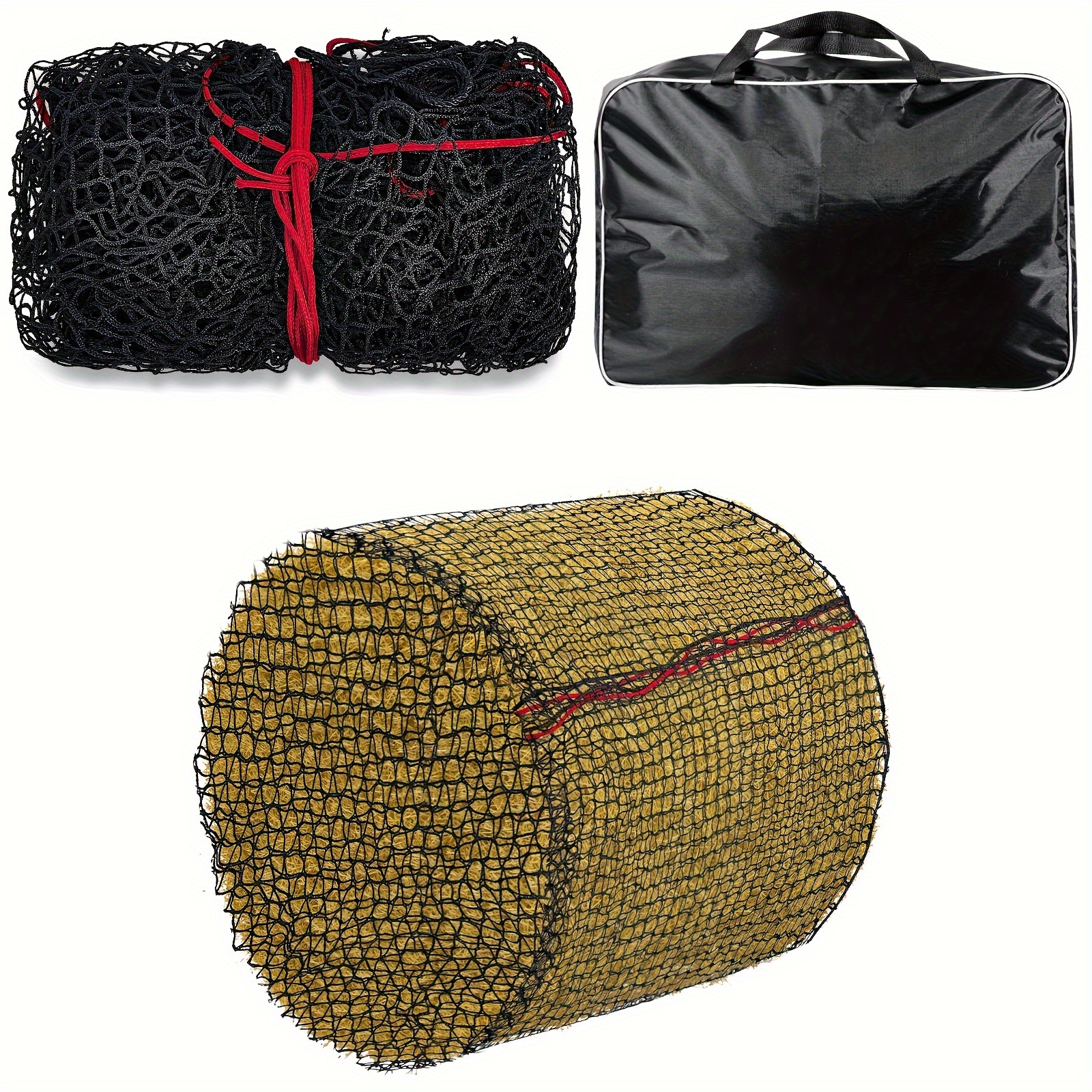 round bale net indestructible hay nets