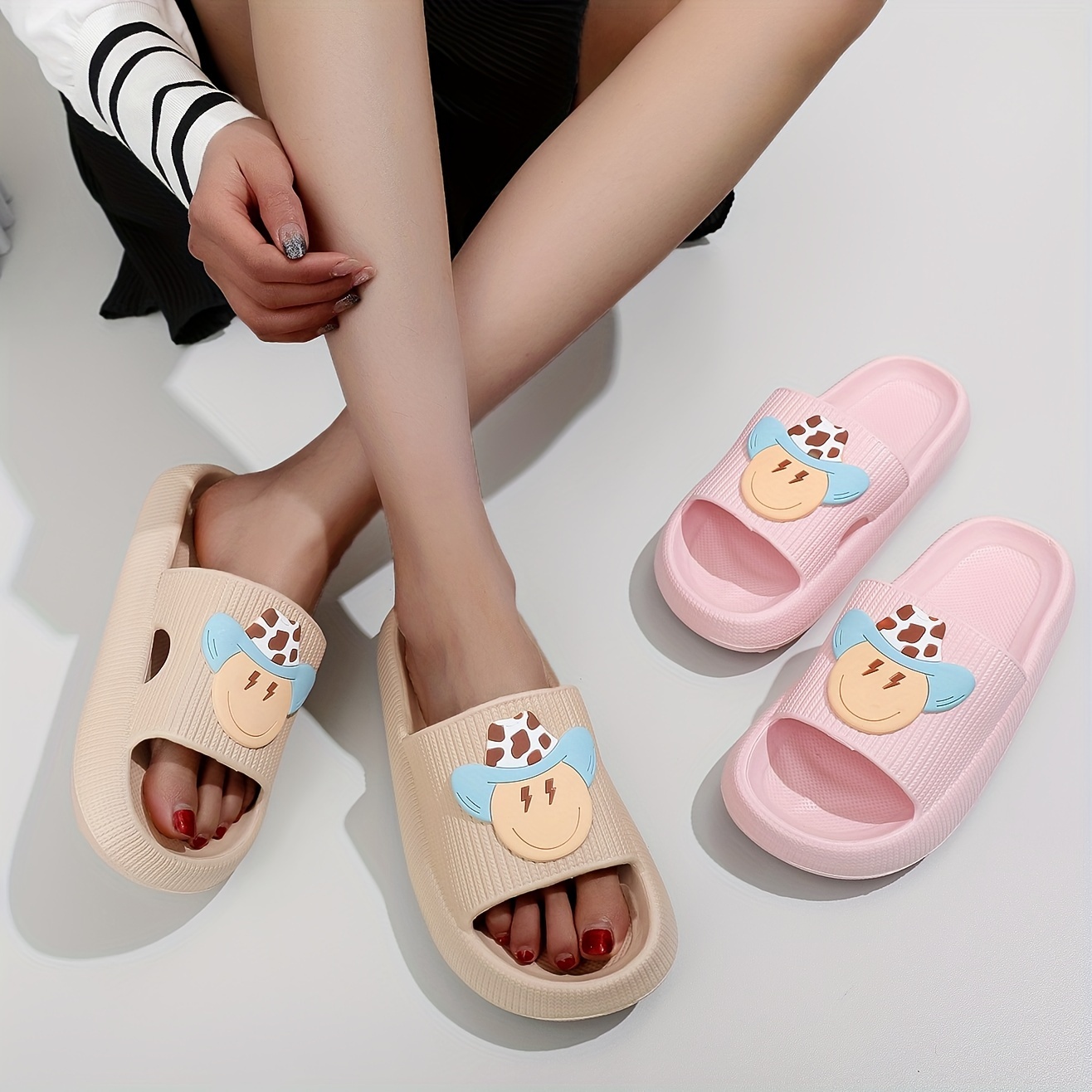 Cute Slides For Women - Temu