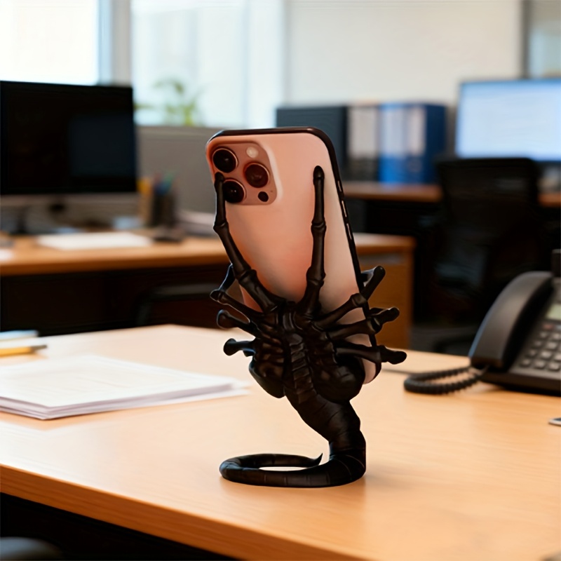 E-shop ., 3D-gedruckter unregelmäßiger Maschinenständer Film Merchandise Kreativer Desktop-Ständer Horror Anime Figur Stil Büro Schreibtisch Organizer