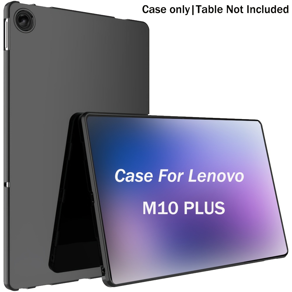 Image of Case For Tab M10 Plus 10.6 Inch 2022 3rd Gen, Thin And Soft Tablet Protective Cover Tab, Case For M10 Plus Tablet 10.6" (tb-125fu Tb-128fu Tb-128xu), Black