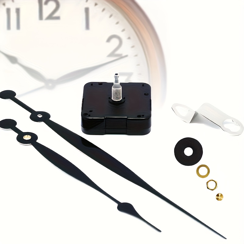 

1pc Replacement Part For High-torque Quartz Clock, Movement With 235 Mm/9.25" Long Spade Hands, Battery Not Included