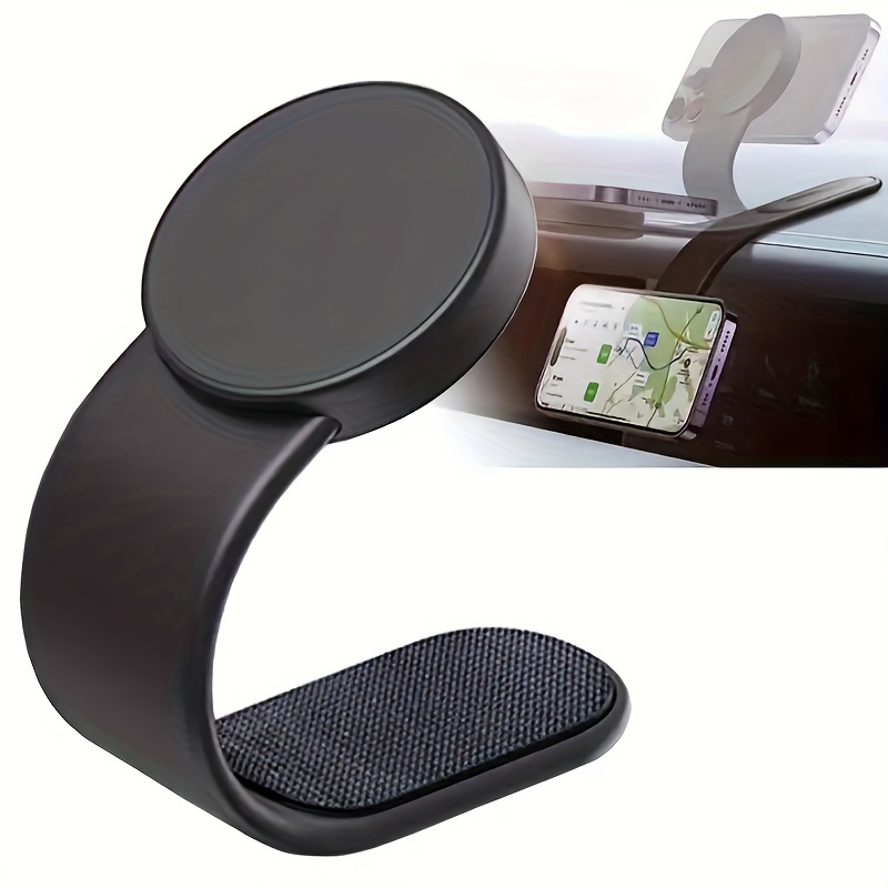 

Car Magnetic Mobile Phone Holder Navigation 90 Degree Arbitrary Bending Suspension Screen Anti-shake Control Universal