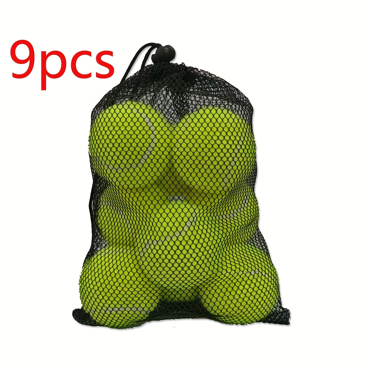 Image of 9pcs Premium Tennis Professional Training Tennis Entertainment Competition Exercise Regular Tennis High-elastic Ball New Material Tennis Elastic 1.45m