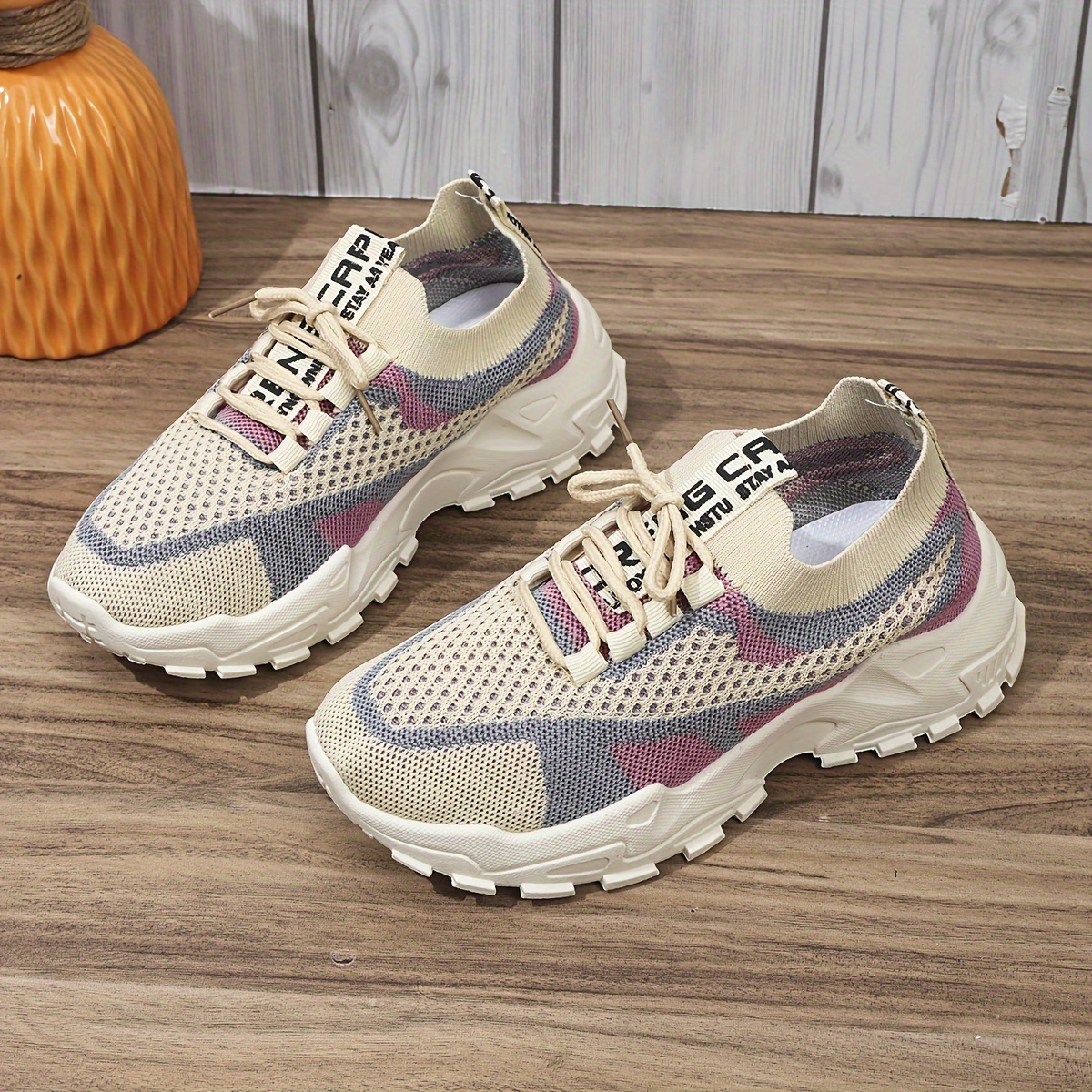 Sneakers Donna Sneakers In Tessuto Elasticizzato Sneakers Da Donna